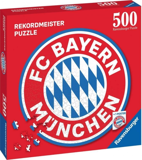 Kruhové puzzle logo FC Bayern