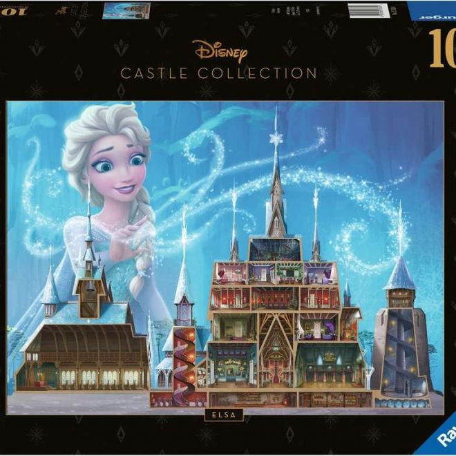 RAVENSBURGER Puzzle Disney Castle Collection: Elsa 1000 dílků