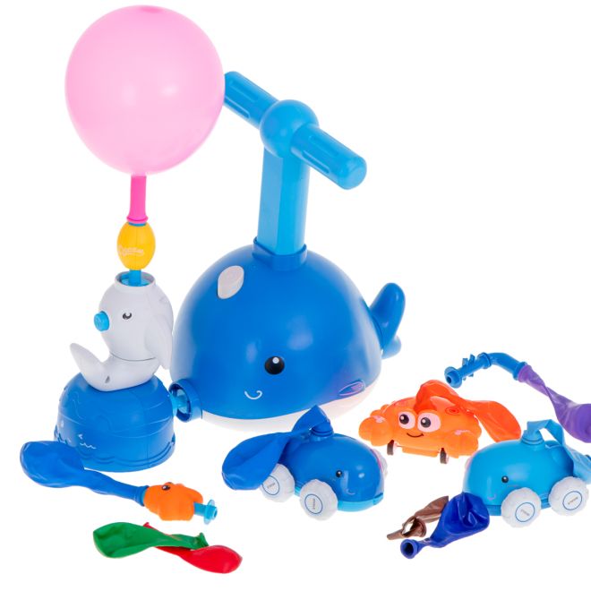 Aerodynamický odpalovač balónků - delfín