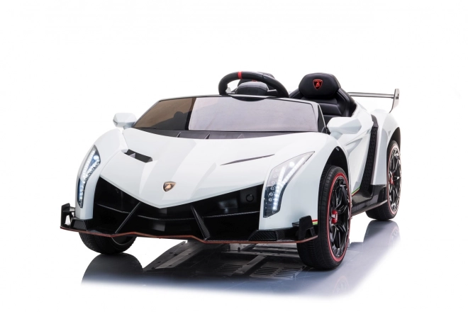 Lamborghini Veneno dětský elektrický vůz bílý