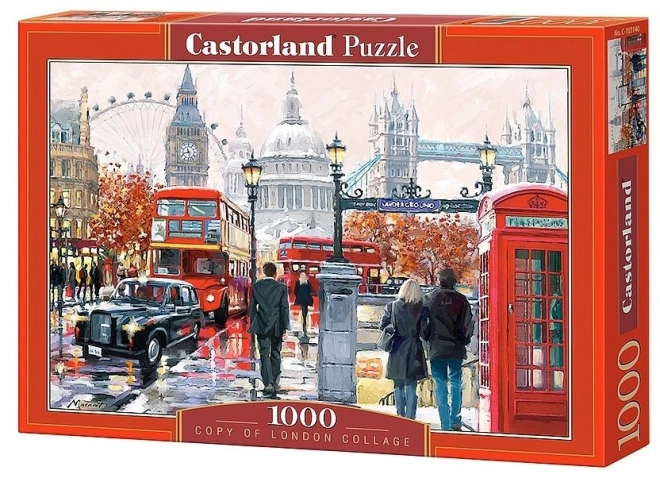 Puzzle 1000 dílků londýnská koláž