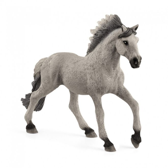 Figurka hřebce mustangského koně plemene Sorraia