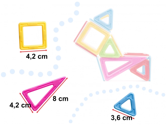 Magnetická stavebnice Magical Magnet - 38 dílů