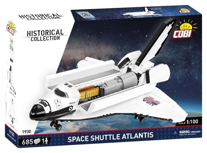 COBI 1930 NASA raketoplán Atlantis, 1:100, 685 k, 1 f