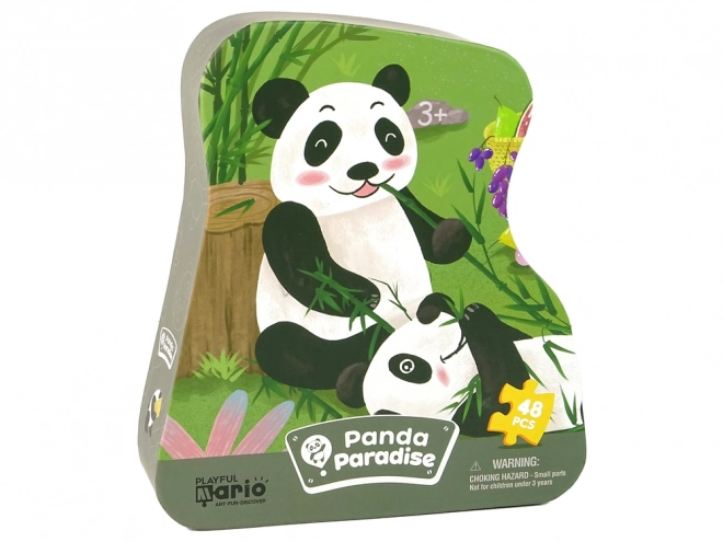 Puzzle Panda Bambusový les 48 dílků