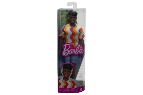 Panenka Barbie Stylový Ken, masivní postava, naslouchátko