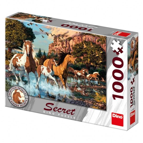 Puzzle Skrytí koně - 1000 dílků