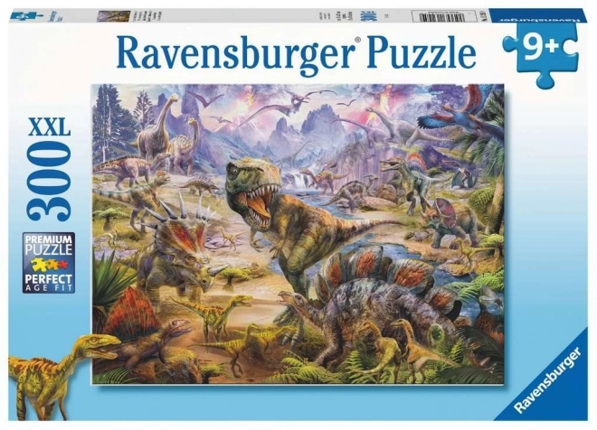 Dětské puzzle 300 dílků 2D Dinosauři