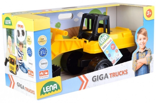 Žlutočerný bagr Giga Trucks 68cm