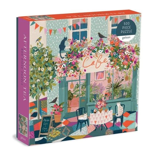 Puzzle odpolední čaj v kavárně 500 dílků