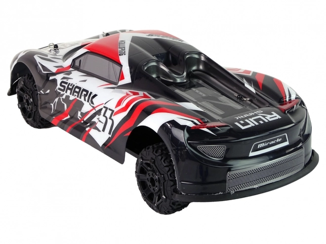 Sportovní auto R/C 1:8 šedobílé