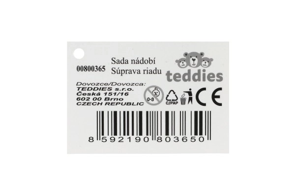 Barevná sada nádobí pro malé kuchaře