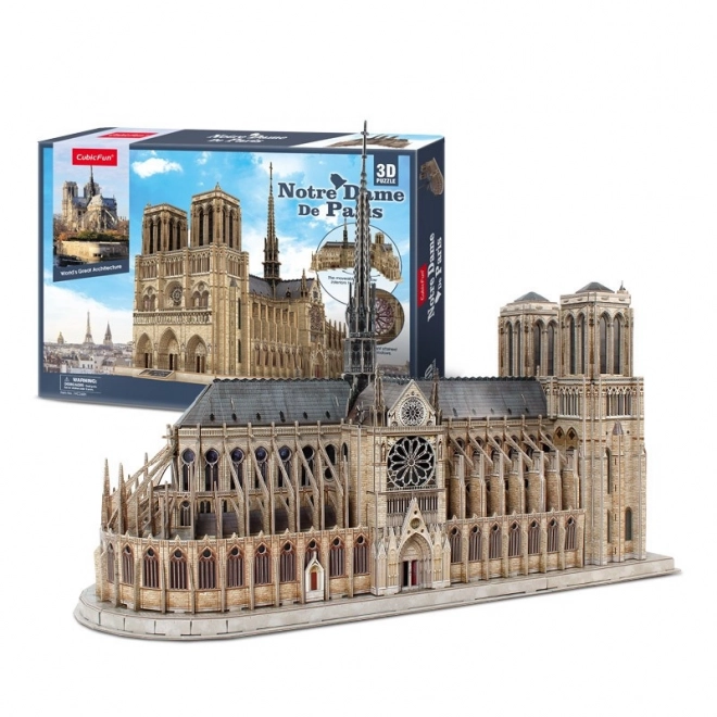 3D puzzle Katedrála Notre-Dame