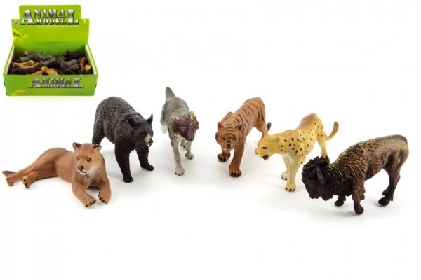 Zvířátka safari ZOO plast 10cm mix druhů