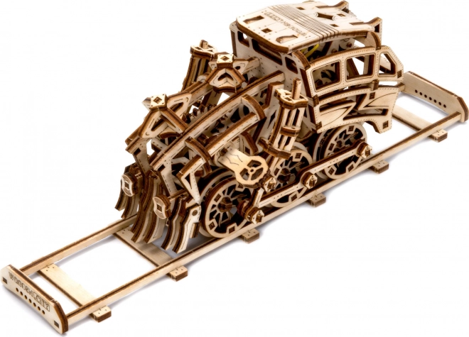 WOODEN CITY 3D puzzle Dream Express s kolejemi 220 dílů