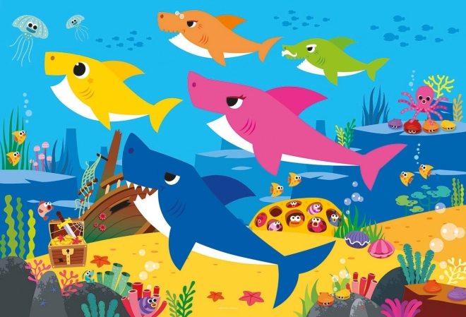 CLEMENTONI Puzzle Baby Shark: Dovolená 30 dílků