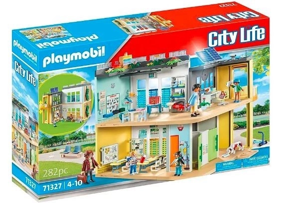 City Life 7132 7 Velká školní sada s figurkami