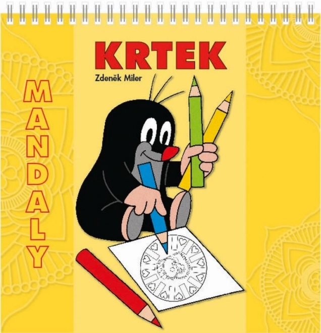 Dětské mandaly s motivem Krtek