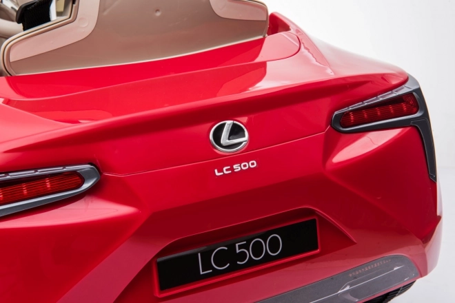 Lexus LC500 elektrické auto pro děti červené