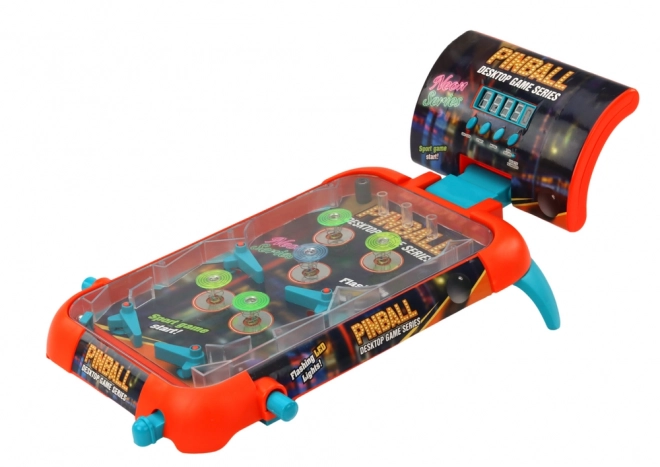 Pinball hra pro zručnost s LED světly a zvuky