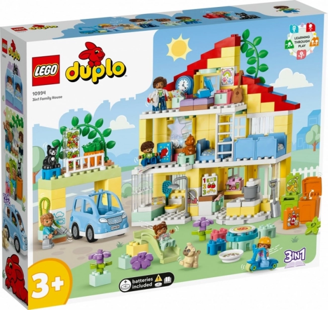 LEGO® DUPLO® 10994 Rodinný dům 3 v 1