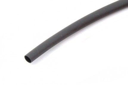 Teplem smrštitelné trubičky černé 10 mm (50 cm)