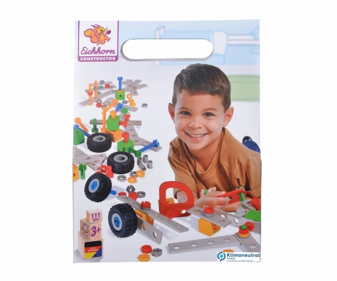 Eichhorn Constructor Set - ladicí sada 111 kusů