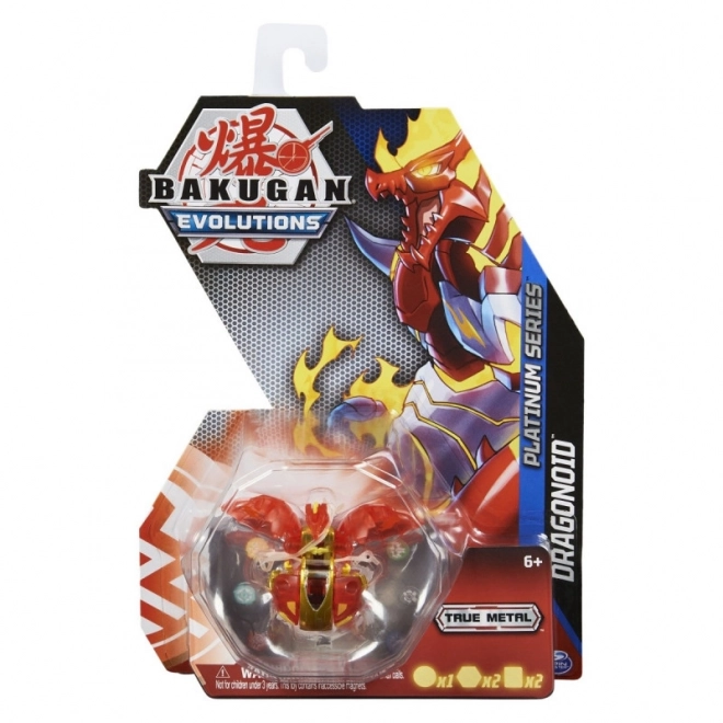 Bakugan Platinum Dragano idRed figurka
