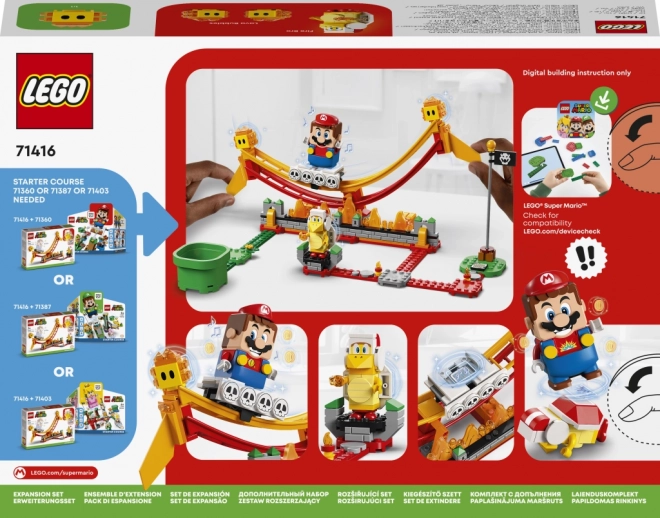 LEGO® Super Mario™ 71416 Lávová vlna – rozšiřující set