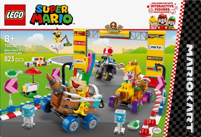 Lego Super Mario: Mario Kart Baby Peach a Grand Prix