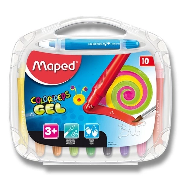 MAPED Gelové pastelky Color'Peps 10ks