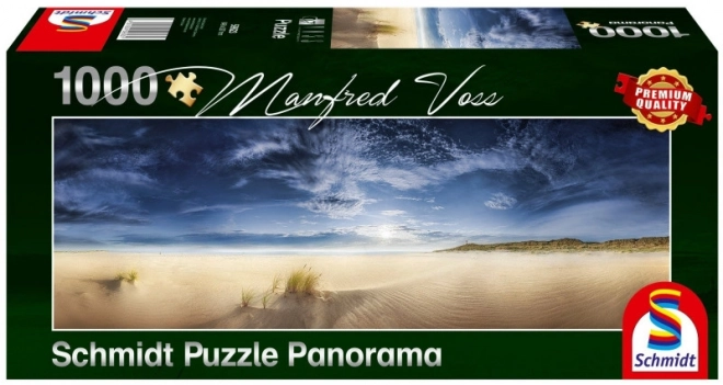 Puzzle Premium Quality 1000 dílků Manfred Voss Přímořská krajina / Ostrov Sylt Panorama
