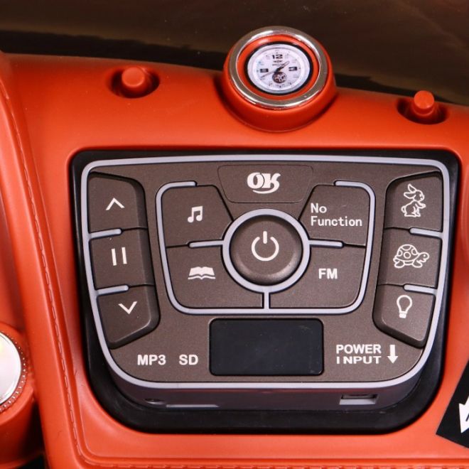 Bentley Bentayga auto na baterie pro děti černé + EVA kola + rádio MP3 + dálkové ovládání