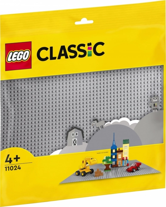 LEGO Classic 11024 Šedá podložka na stavění