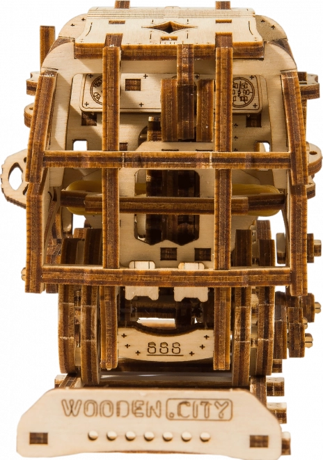 WOODEN CITY 3D puzzle Dream Express s kolejemi 220 dílů