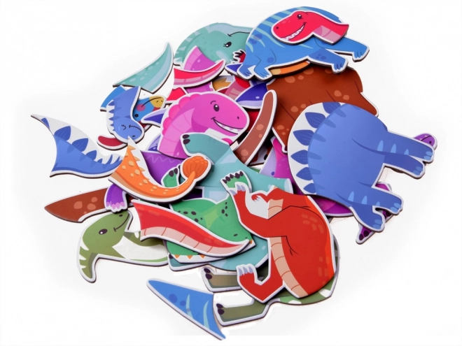 Magnetické puzzle Dinosaurus 36el ZA4408