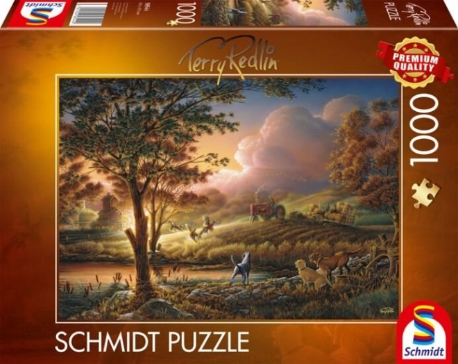 SCHMIDT Puzzle Sklizeň v záři slunce 1000 dílků