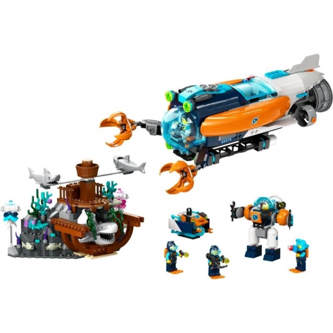 LEGO City 60379 Hlubinná průzkumná ponorka