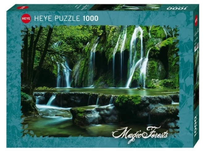 HEYE Puzzle Kouzelné lesy: Kaskády 1000 dílků