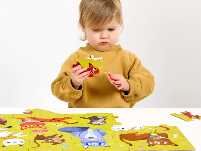 Puzzle Kočičky Miau 40 kusů