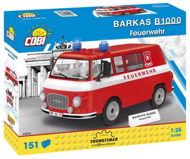 Youngtimer Barkas B1000 Feuerwehr 151 kusů