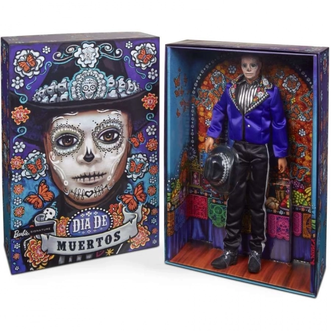 Sběratelská panenka Ken Barbie Dia De Muertos 2023