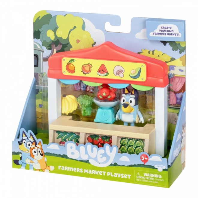 Sada figurek Mini Bluey Obchod s potravinami