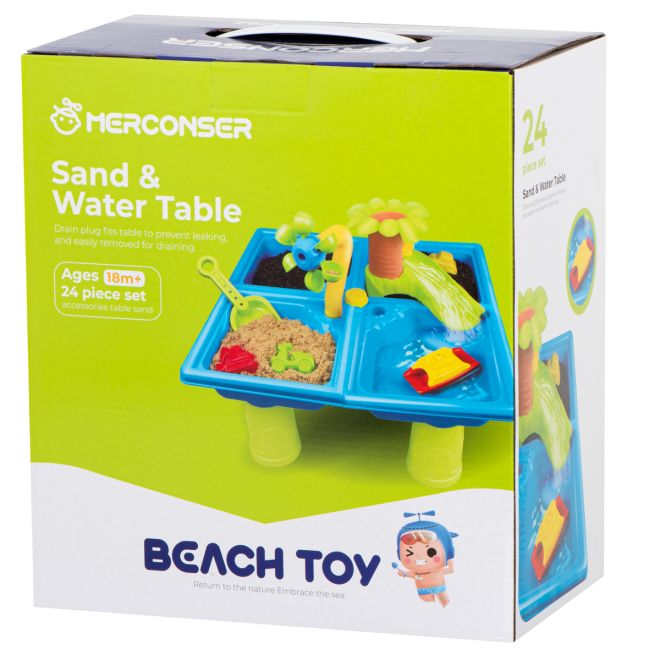 Dětský herní stolek Vodní svět - 24 kusů