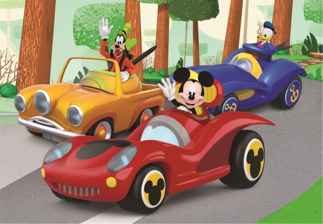 CLEMENTONI Puzzle Mickey na výletě MAXI 24 dílků