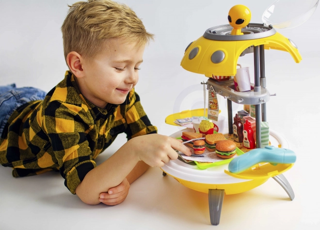 Woopie UFO fast food 3v1 hračka