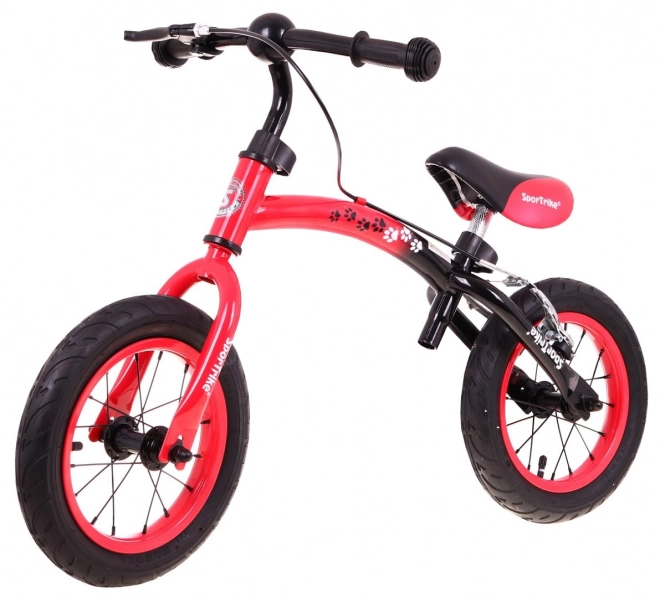 Dětské krosové kolo Boomerang SporTrike Red Učíme se jezdit + variabilní uspořádání rámu