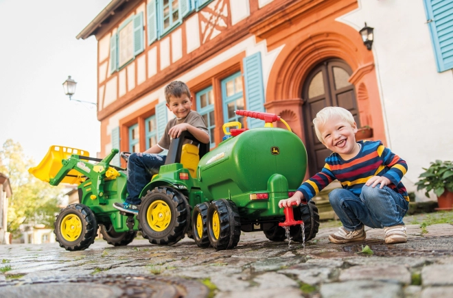 Traktor na pedály John Deere s lžící