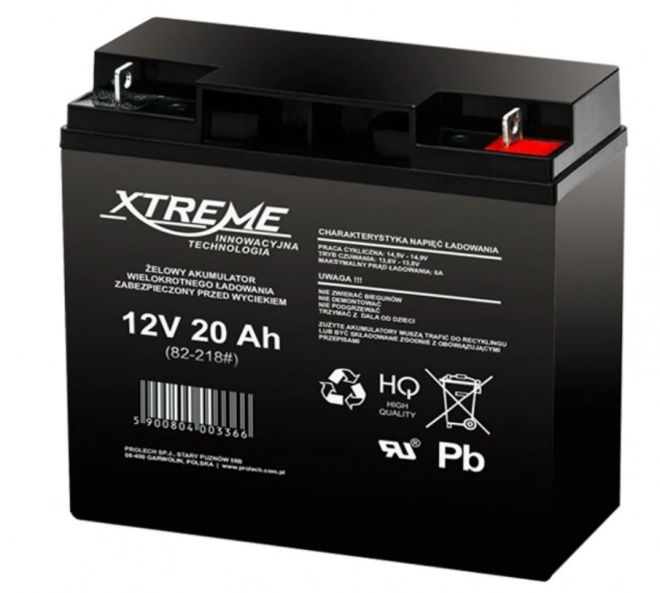 Gelová baterie 12V 20Ah XTREME