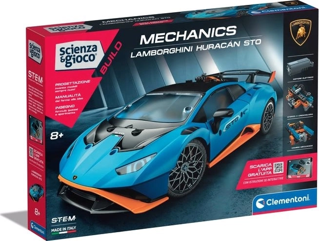 CLEMENTONI Science&Play Mechanická laboratoř: Lamborghini Huracán STO